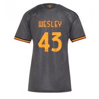 AS Roma Wesley Franca #43 Kolmaspaita Naiset 2026-27 Lyhythihainen